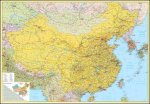 Planisfero 091-Cina cartamurale stradale cm 100x140